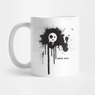 Splattered face Mug